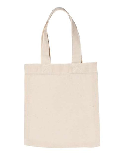 OAD Small Canvas Tote - Natural Front