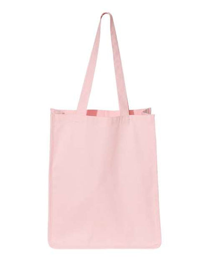 Q-Tees 27L Jumbo Shopping Bag - Light Pink Front