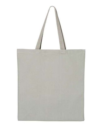 Q-Tees Promotional Tote - Grey Front