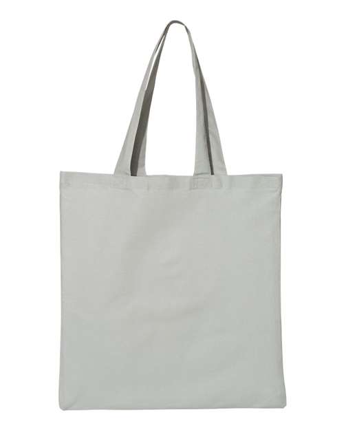 Q-Tees Economical Tote - Grey Front