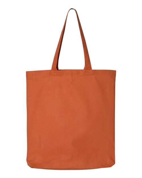 Q-Tees 12L Economical Tote - Texas Orange Front