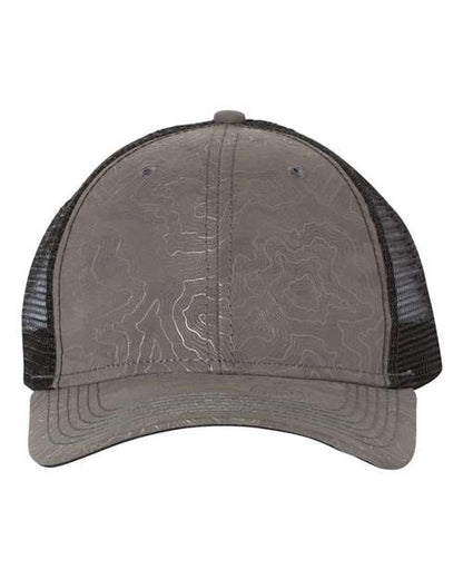 DRI DUCK Territory Trucker Cap - Charcoal Front