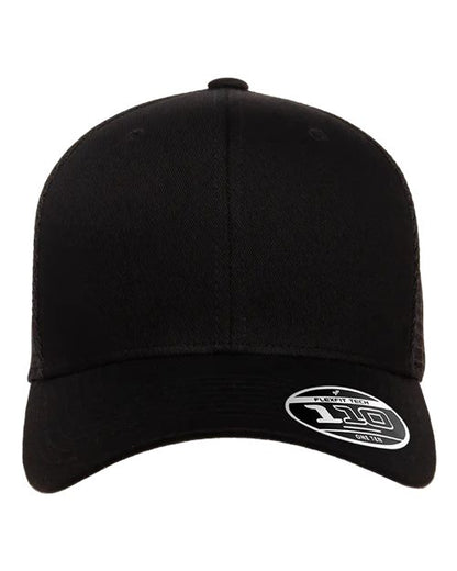 Flexfit 110® Mesh-Back Cap - Black Front