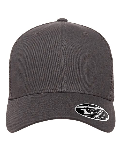 Flexfit 110® Mesh-Back Cap - Charcoal Front