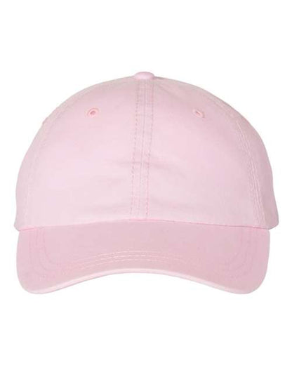 Valucap Pigment-Dyed Cap - Pink Front