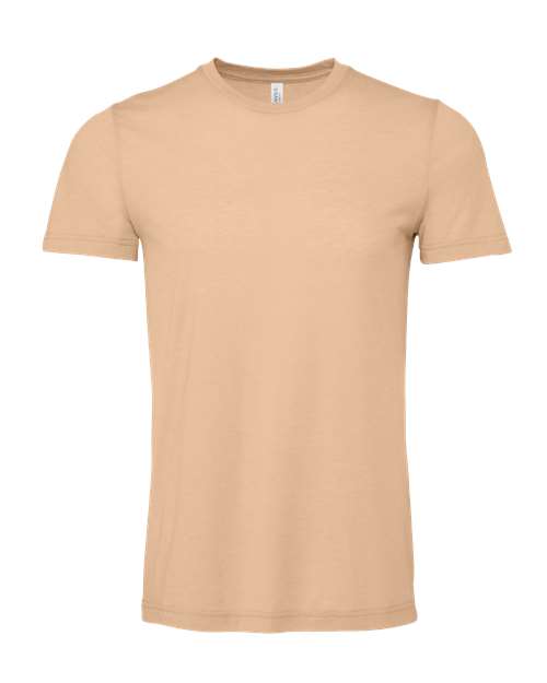 BELLA + CANVAS Triblend Tee - Sand Dune Triblend Front