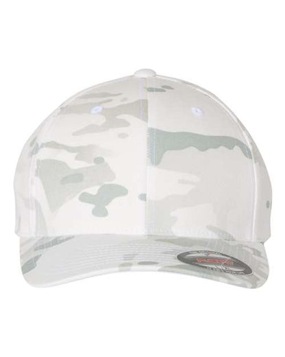 Flexfit Cotton Blend Cap - Multicam Alpine Front