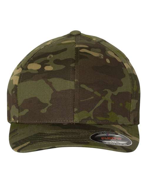 Flexfit Cotton Blend Cap - Multicam Tropic Front