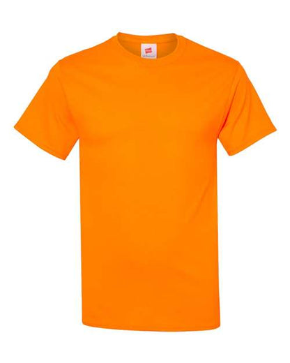 Hanes Unisex EcoSmart® T-Shirt - Safety Orange Front