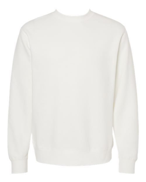 Independent Trading Co. Unisex Midweight Pigment-Dyed Crewneck Sweatshirt - Prepared For Dye Front
