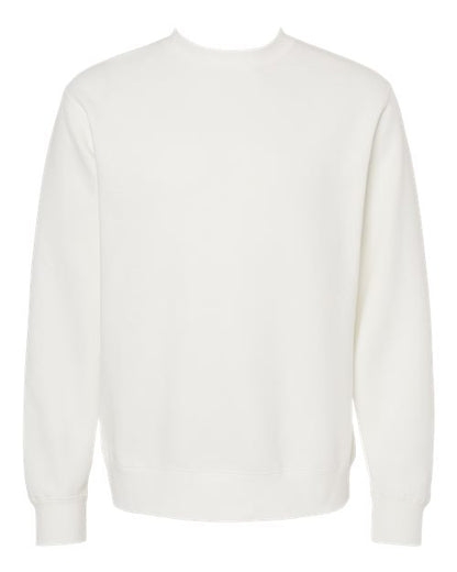 Independent Trading Co. Unisex Midweight Pigment-Dyed Crewneck Sweatshirt - Prepared For Dye Front