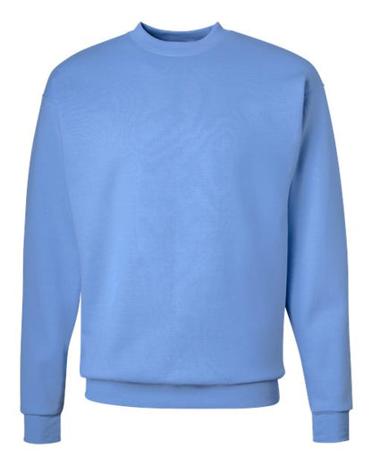 Hanes Unisex EcoSmart® Crewneck Sweatshirt - Carolina Blue Front