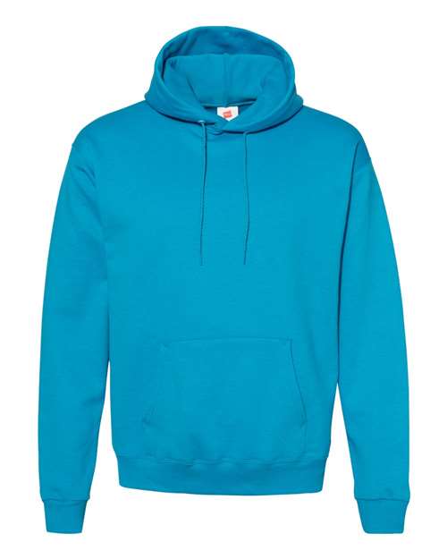 Unisex EcoSmart® Hooded Sweatshirt - Teal Front