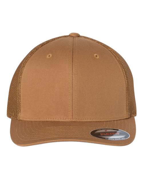 Flexfit Trucker Cap - Caramel Front