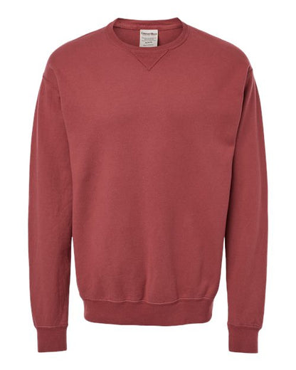 ComfortWash by Hanes Unisex Garment-Dyed Crewneck Sweatshirt - Cayenne Front