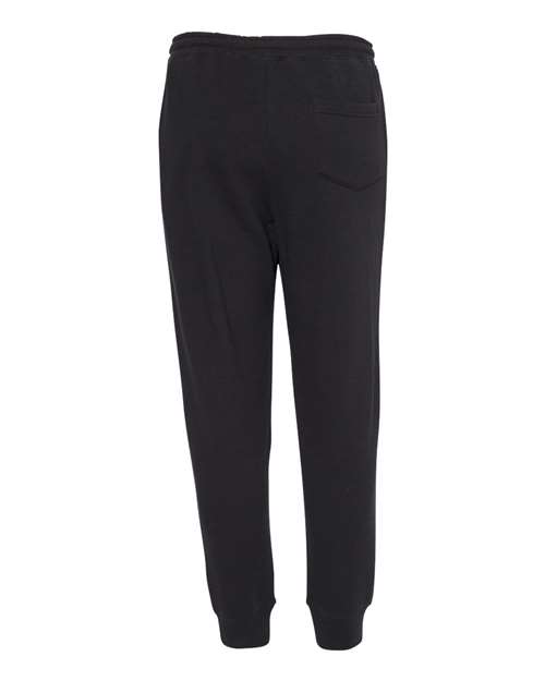 Independent Trading Co. Men's Midweight Fleece Sweatpants - Back