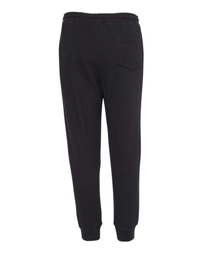 Independent Trading Co. Men's Midweight Fleece Sweatpants - Back
