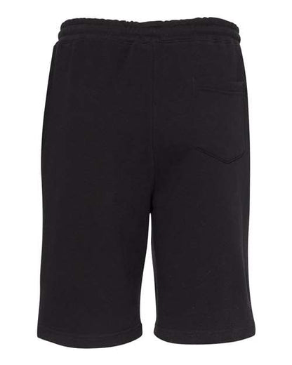 Independent Trading Co. Men's Midweight Fleece Shorts - Back
