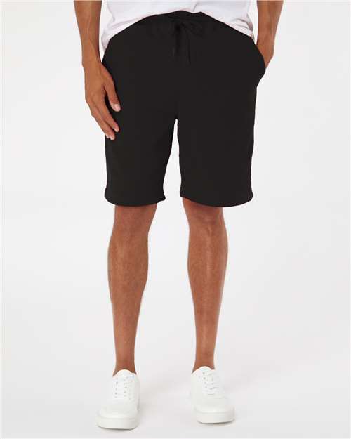Independent Trading Co. Men's Midweight Fleece Shorts - Model Front