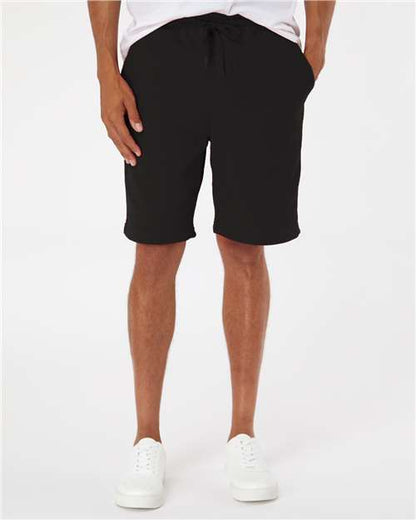 Independent Trading Co. Men's Midweight Fleece Shorts - Model Front