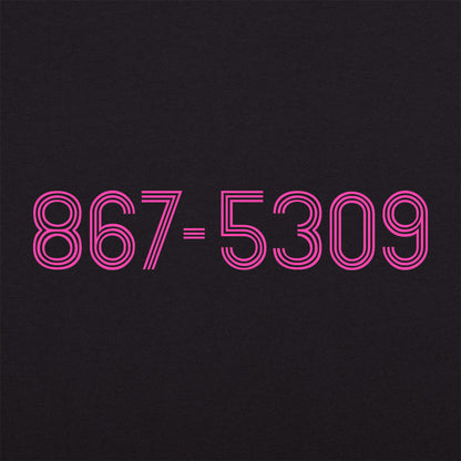 867-5309 Jenny's Retro Neon Phone Number