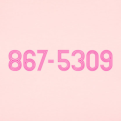867-5309 Jenny's Retro Neon Phone Number