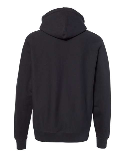 Independent Trading Co. Unisex Legend Premium Heavyweight Cross-Grain Hooded Sweatshirt - Back