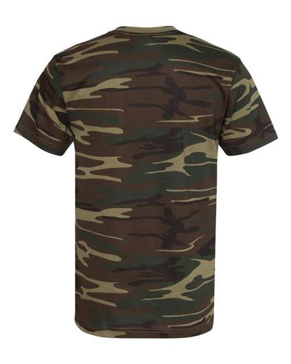 Code Five Unisex Camo Tee - Back