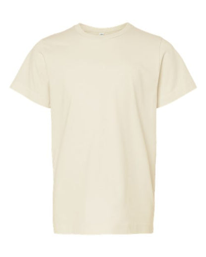 LAT Youth Fine Jersey Tee - Natural Front