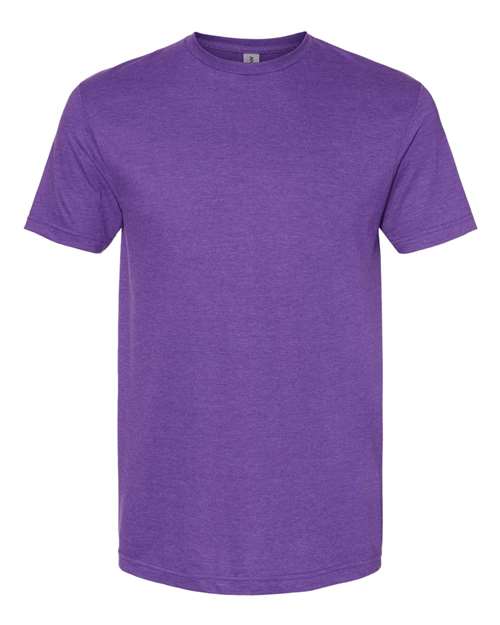 Unisex Softstyle® CVC T-Shirt - Amethyst Front