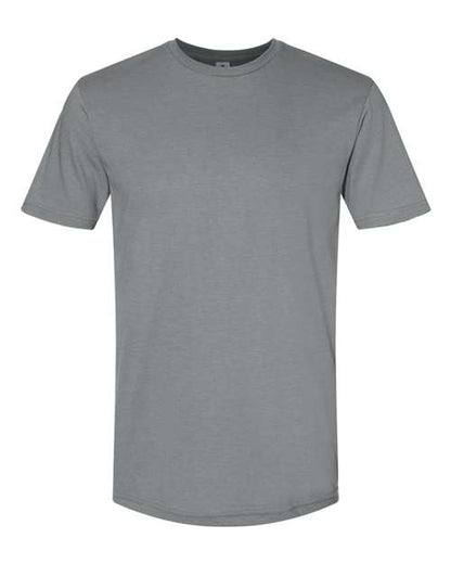 Unisex Softstyle® CVC T-Shirt - Gunmetal Front