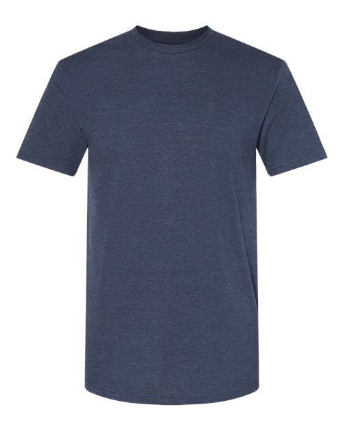 Unisex Softstyle® CVC T-Shirt - Navy Mist Front