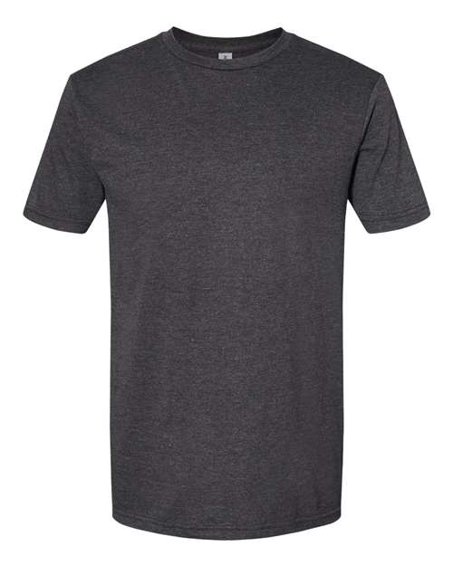 Unisex Softstyle® CVC T-Shirt - Pitch Black Mist Front