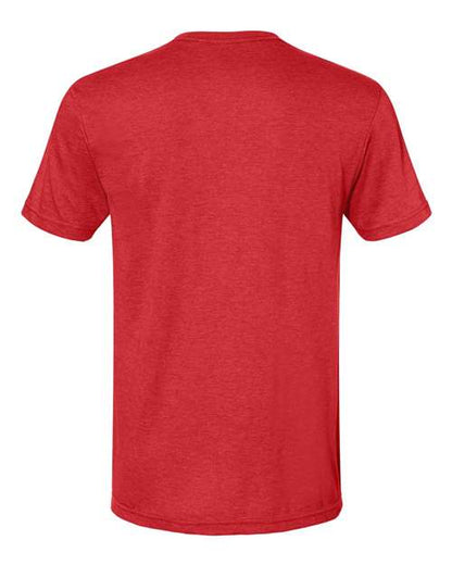 Unisex Softstyle® CVC T-Shirt - Red Mist Back