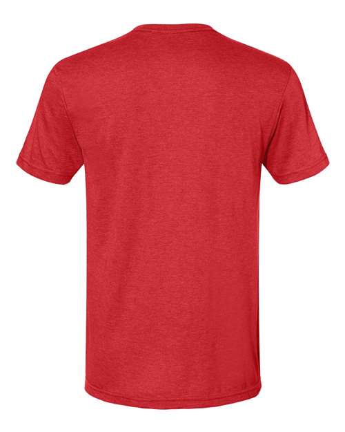 Unisex Softstyle® CVC T-Shirt - Red Mist Back