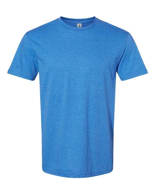Unisex Softstyle® CVC T-Shirt - Royal Mist Front