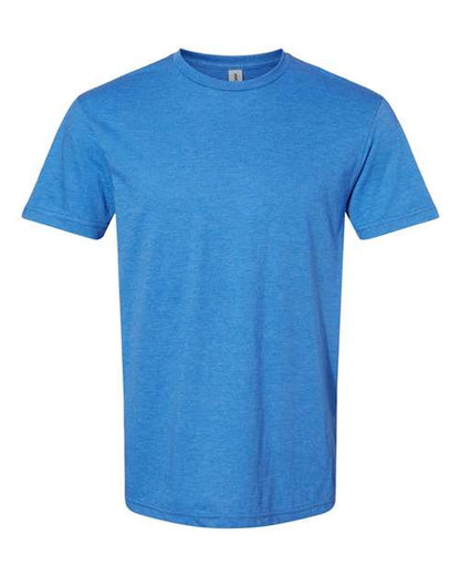 Unisex Softstyle® CVC T-Shirt - Royal Mist Front