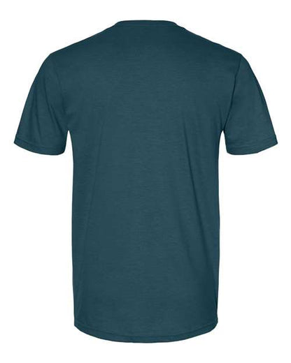 Unisex Softstyle® CVC T-Shirt - Steel Blue Back