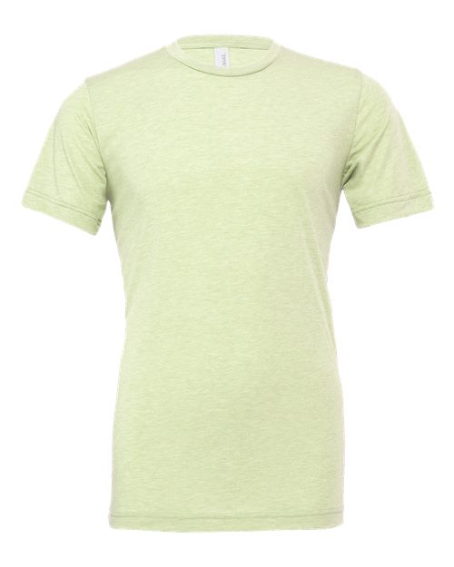 BELLA + CANVAS Triblend Tee - Spring Green Triblend Front