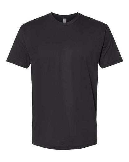Next Level Unisex Cotton Tee - Graphite Black Front