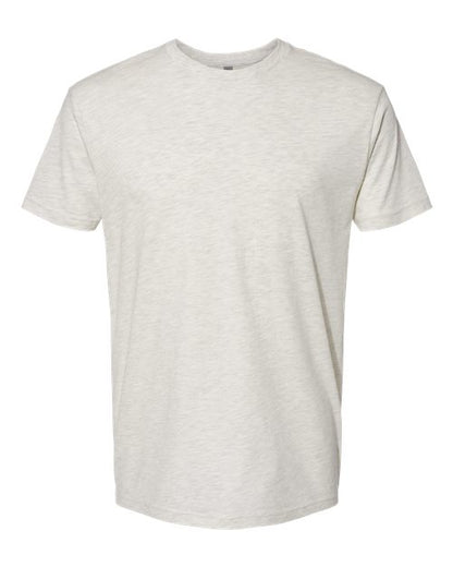 Next Level Unisex Cotton Tee - Oatmeal Front