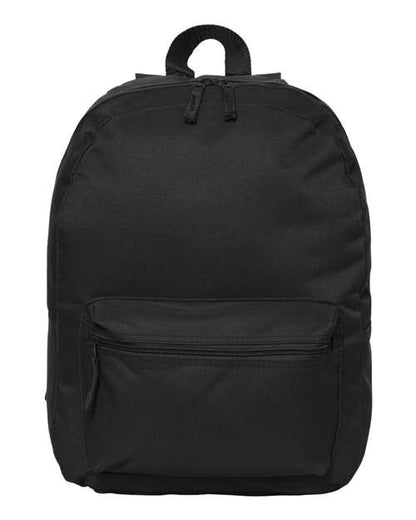 Liberty Bags 16" Basic Backpack - Black Front