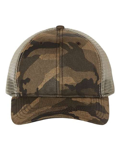 DRI DUCK Covert Trucker Cap - Camo Front