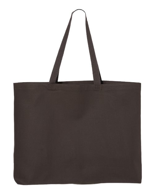 Q-Tees 25L Jumbo Tote - Charcoal Front