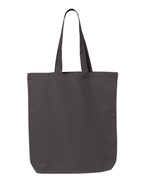 Q-Tees 12L Economical Tote - Charcoal Front
