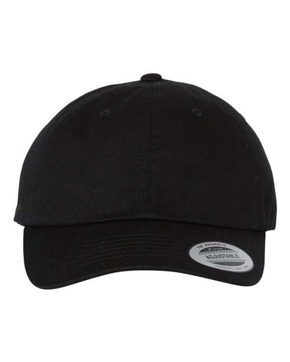 YP Classics EcoWash™ Dad Hat - Black Front
