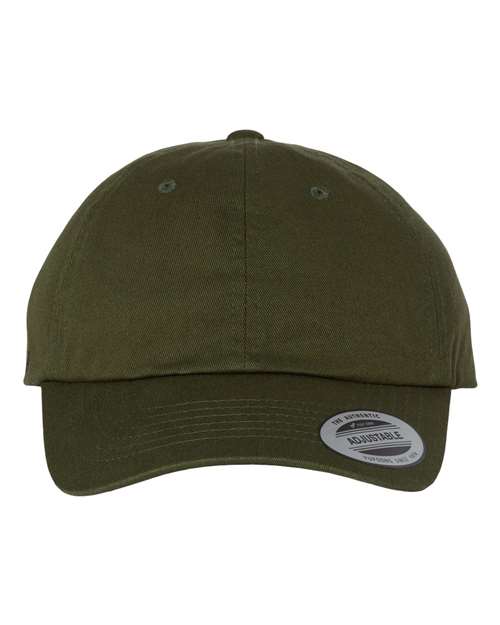 YP Classics EcoWash™ Dad Hat - Olive Night Front