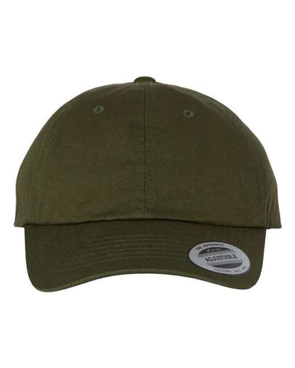 YP Classics EcoWash™ Dad Hat - Olive Night Front