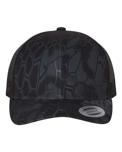 YP Classics Retro Trucker Cap - Kryptek Typhon Front