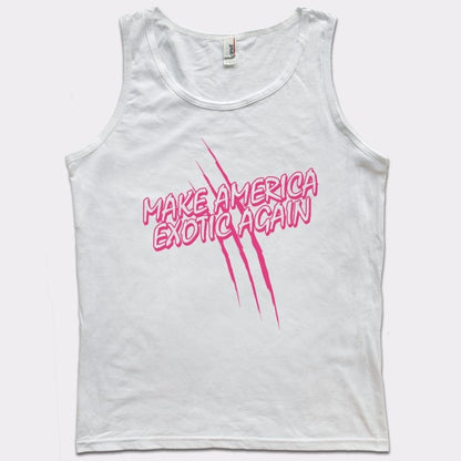 Make America Exotic Again Tiger Claw Scratch Design